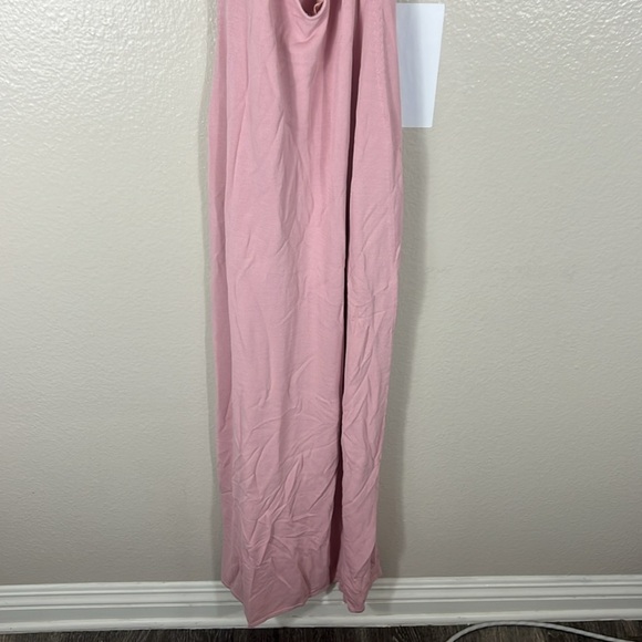 Camila Coelho Justine Halter Maxi Dress in Light Pink - Picture 7 of 9